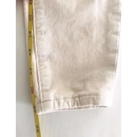 Anthropologie | Pilcro High Rise Skinny Womens Size 26 Beige Tan Corduroy Pants - Picture 8 of 12